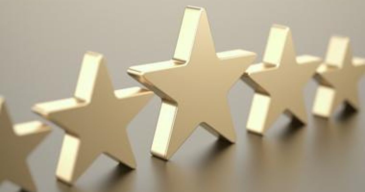Five stars.